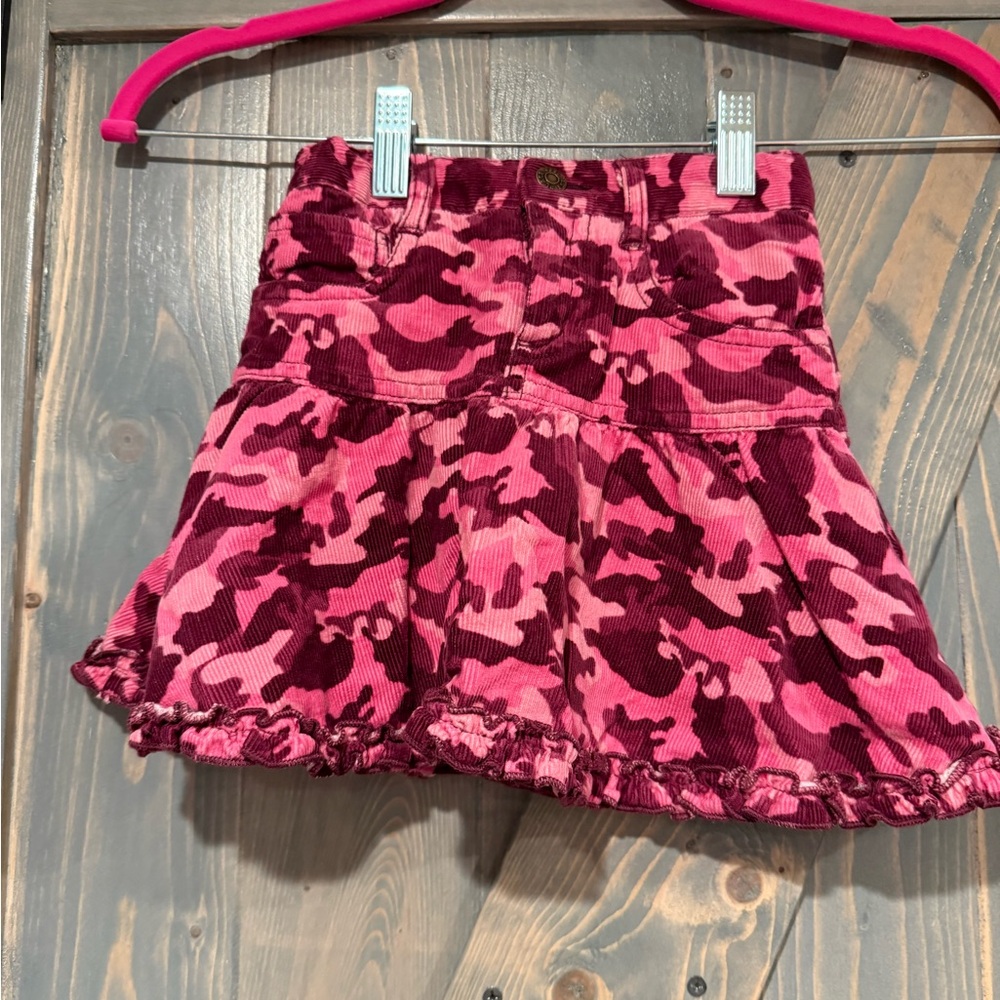 Children’s Place Pink Camouflage Kids Skirt